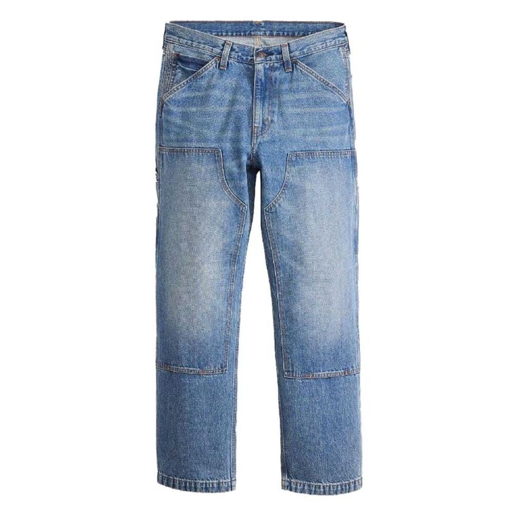 Levis Mens 568 Denim Loose Jeans / Blue